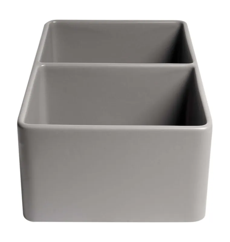 ALFI ABF3318D-GM Smooth Apron Farm Sink 33 inches x 18 inches