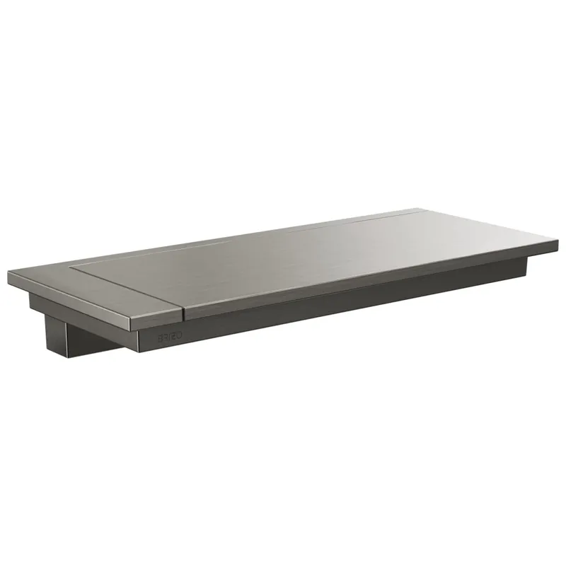 BRIZO 691022-SL Frank Lloyd Wright Wall Shelf in Luxe Steel
