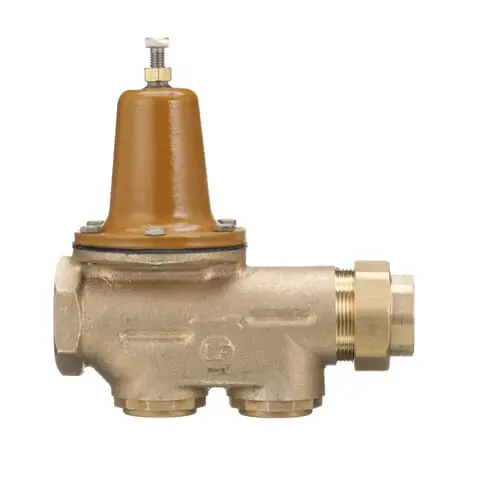 WATTS 25AUB-Z3 1 1/4 IN Water Pressure Reducing Valve NPT Female Union x NPT Female
