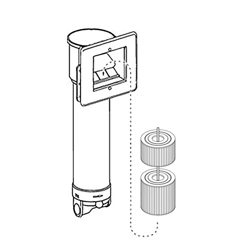Filbur FC-2388 Filter Cartridge (1) FC-2386 and (1) FC-2387