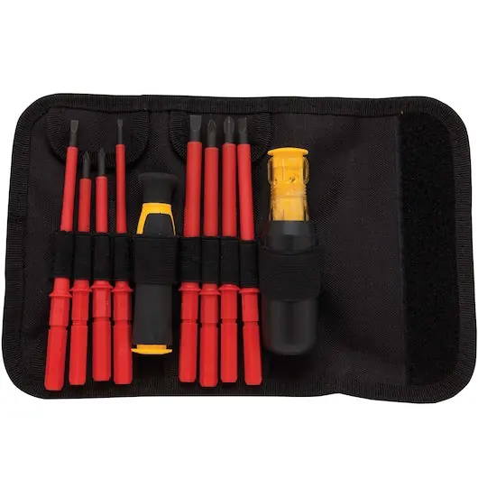 STANLEY DWHT66417 DeWalt 10 pc Insulated Screwdriver Set