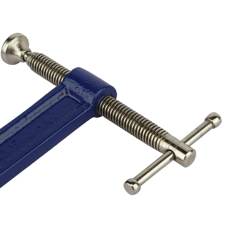 IRWIN 225123 Quick-Grip 100 Series Deep Throat C-Clamp 2 Inch by 3 1/2 Inch