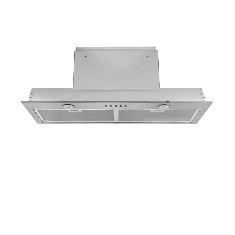 Broan-Nutone BBN2243SS Custom Cabinet Built-in 3-Speed Power Pack Insert with LED Lighting 350 Max Blower CFM 24-Inch