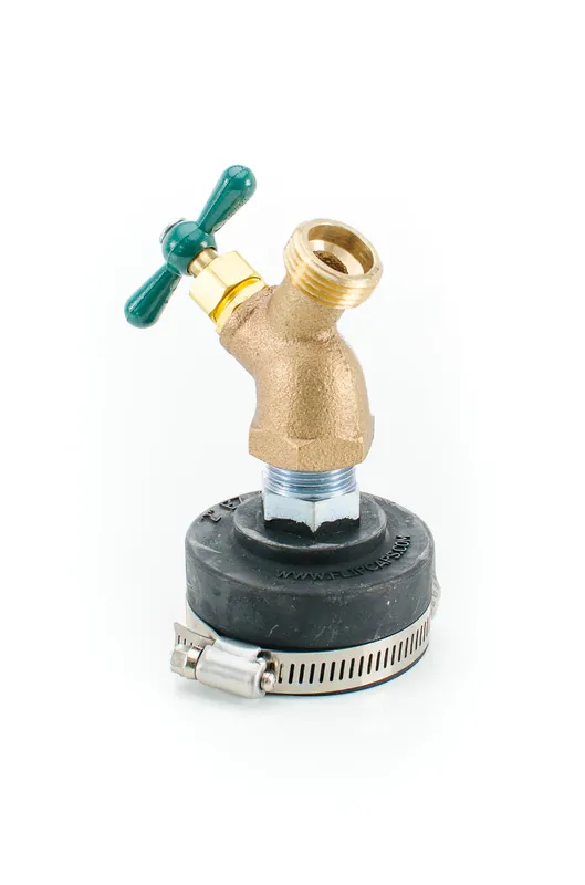 Pasco 4858HB 2 inches Test Cap W/ Hose Bibb Not For Potable Water Use