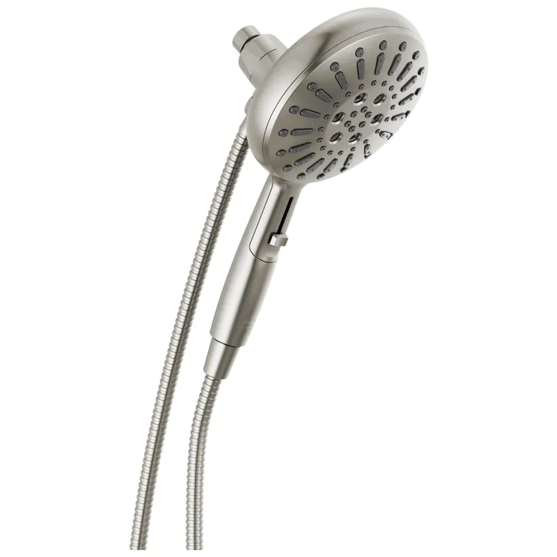 Delta 54910-SS-PR-PK Universal Showering Components 7-Setting SureDock Magnetic Hand Shower