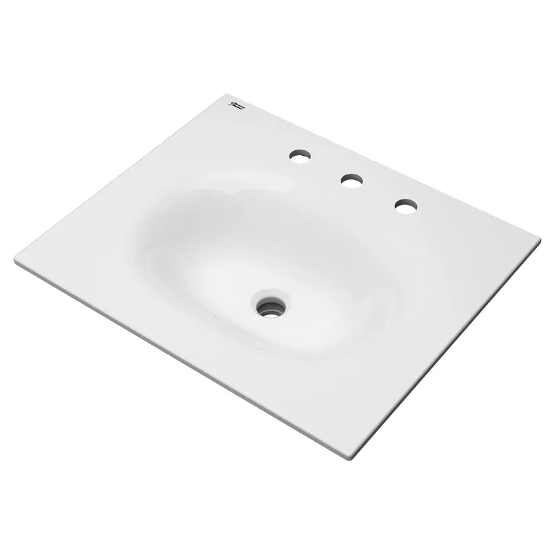 American Standard 1297008 Studio S Vanity Sink Top 24 Inch 8 Inch Centers