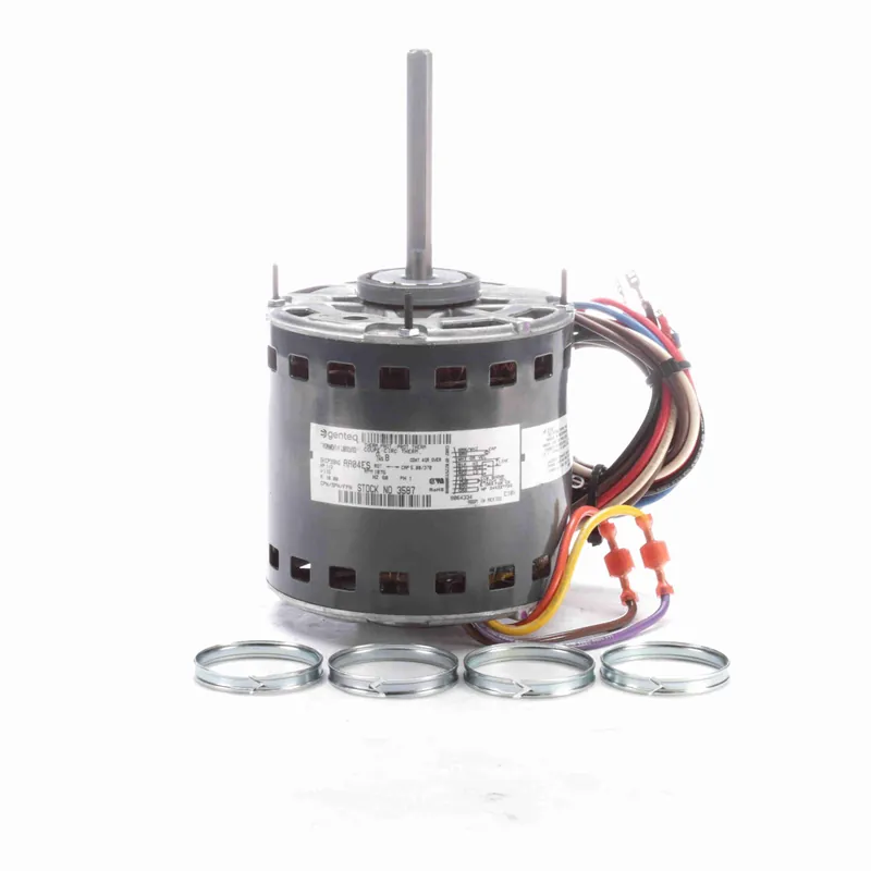 Fasco 3587 Motor 1/2HP 1075RPM 48Z Frame Open 115V 1 Phase 3 Spd