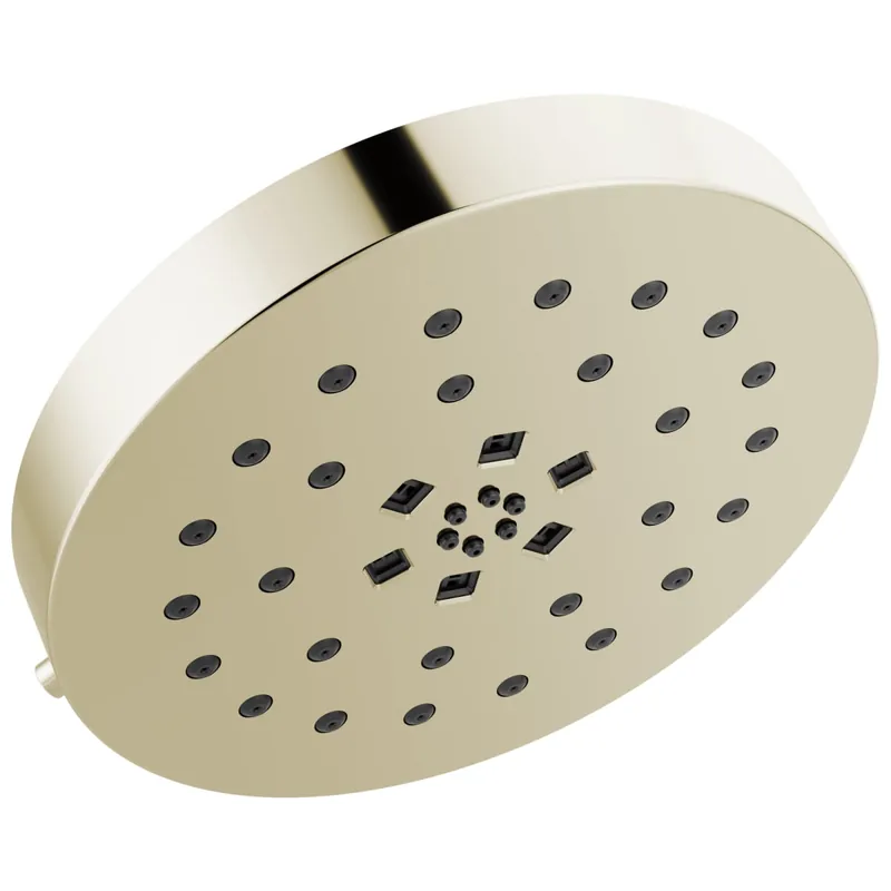 Delta 52488-PN-PR Universal Showering Components: H2Okinetic 4-Setting Shower Head with Ultrasoak