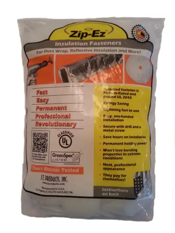 Jt Products ZIPEZ12/250 Zip-Ez Insulation Fasteners (250ct)