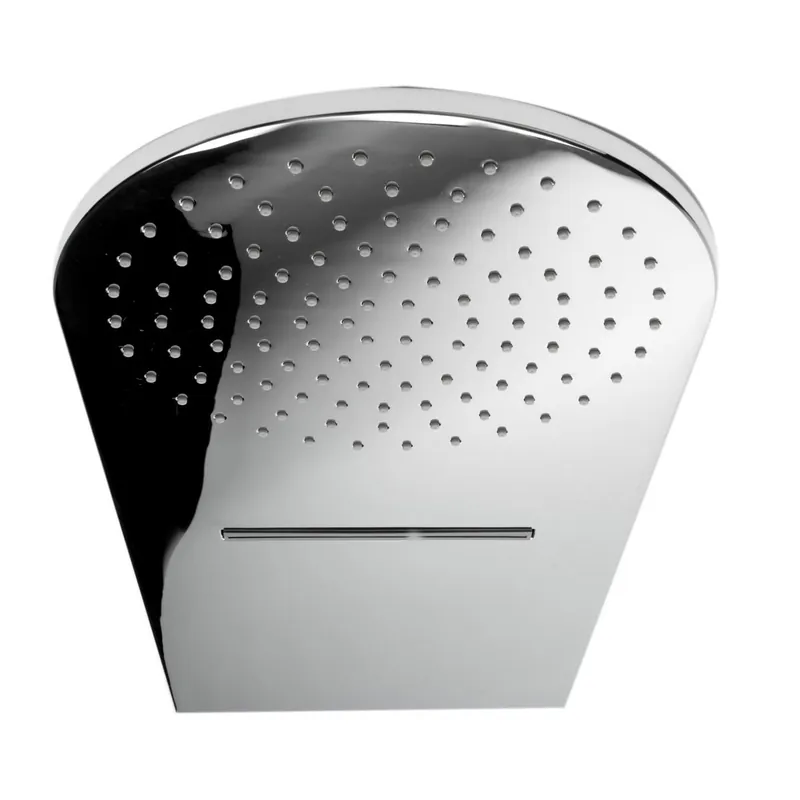 ALFI RAIN10RW-PC Wall-Mounted Square Waterfall Rain Shower Head