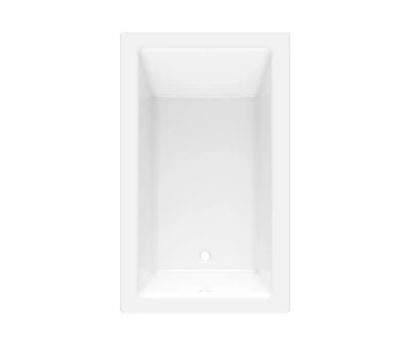 Aquatic 6036DMIN 60 x 36 AcrylX Drop-in Universal Drain Bathtub