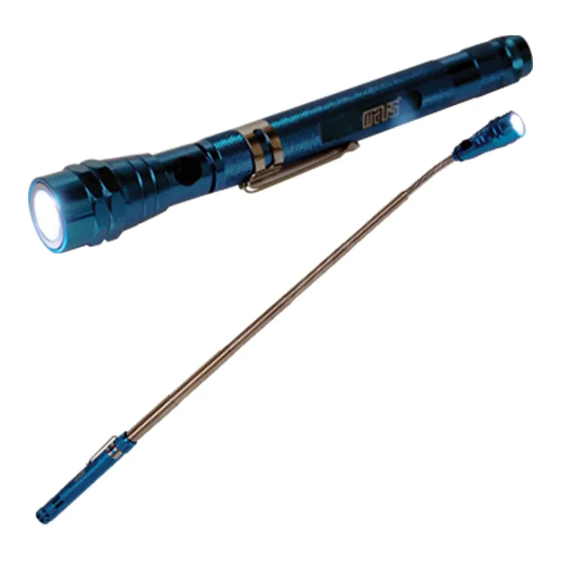 MARS 79479 Extendable Magnetic Flashlight Led Telescopes 6 inches to 21 inches