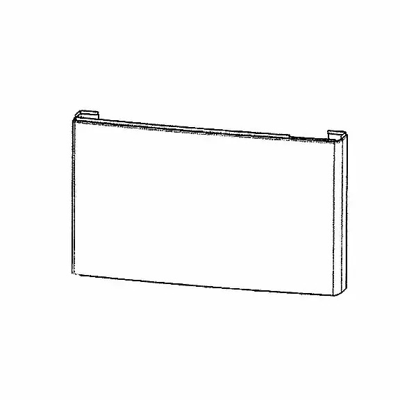 Fisher & Paykel 527679 Outer Corner Door Flat
