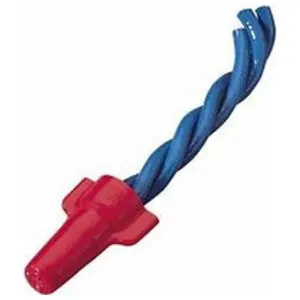 Ideal 30-852 Wing-Nut Wire Connector 452 Red 25 000/Barrel