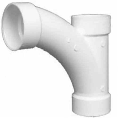 Macomb Group D502338 3 x 3 x 2 Pvc-Dwv Long Turn Combo Wye And 1/8 Bend