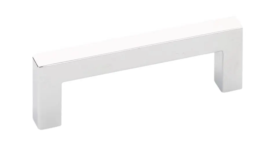 Emtek 86708US26 Warwick Cabinet Pull with 8 in Center to Center Polished Chrome Finish