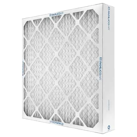 Pamlicoair 21208-042024 Prime 20 in. W x 24 in. H x 4 in. Synthetic 8 MERV Pleated Air Filter 6 pk
