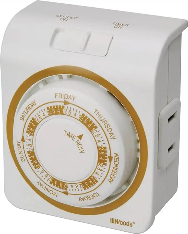 Coleman Cable 50003 Pre-programmed Mechanical Timer 15 A 1 Pack