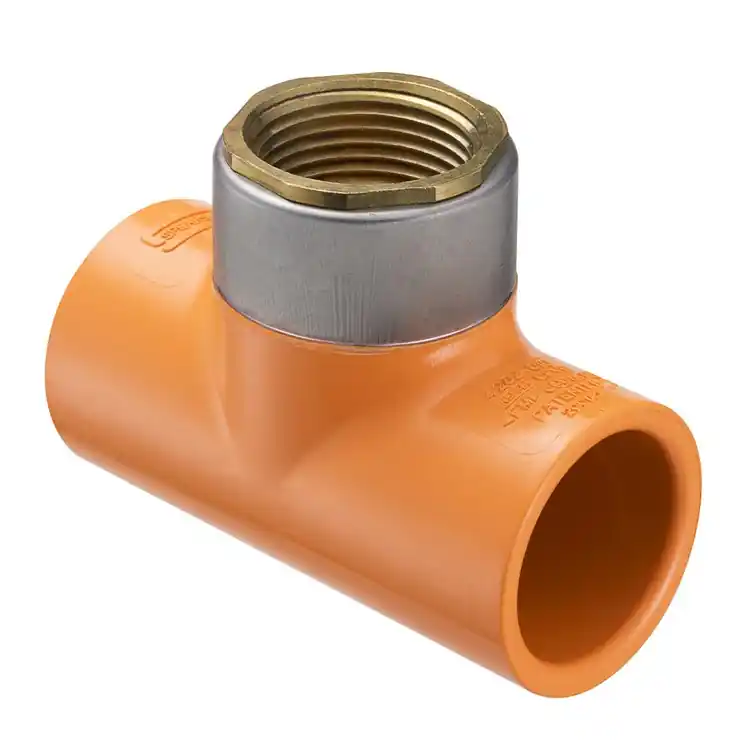 Spears 4202-130 Tee Sprinkler Head 1x1/2 inches CPVC SocketxFIPT