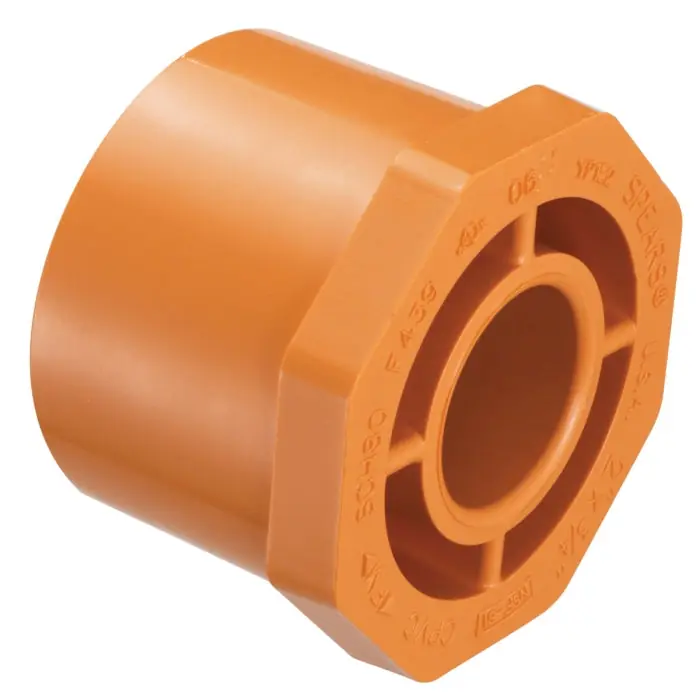 Spears 4237-167 Reducing Bushing FlameGuard Flush 1-1/4 x 3/4 Inch CPVC Spigot x Socket
