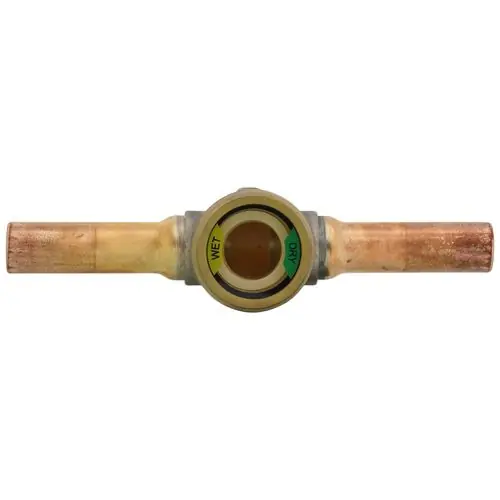 Mueller Streamline RP18116 1/2 inches Od Ftg Hermetically Sealed Sight Glass Moisture Indicator