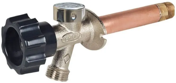 Prier 490-12 400 Series Half-Turn Freezeless Wall Hydrant 12 inches Length 1/2 inches Crimp PEX Inlet