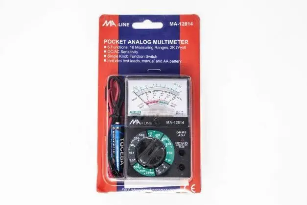 Monti & Associates MA12814 MA Line Analog Multi-Meter (SE)