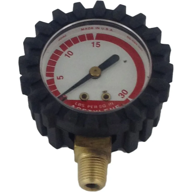 Uniweld Products G15-D Replace Acetylene Gauge 30 PSI