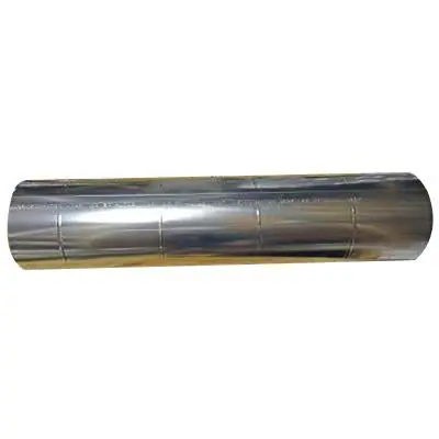 Metals 8-30-301 Snaplock Pipe 8 in, 60 in L, 30 ga, Galvanized
