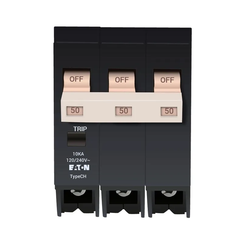Cutler & Hammer CH350 Type CH 3/4-Inch Standard Circuit Breaker 50A