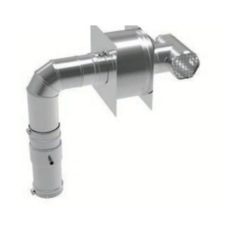 Duravent FSSWWMKI04 FasNSeal 4 inches Severe Weather Wall Mount Insulated Kit