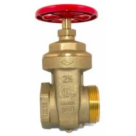 Fire Protection Prod 07-070-00 2-1/2 inches FNPT x MNST Gate Valve