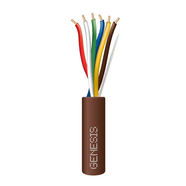 Southwire Company 47140907 Genesis Thermostat Brown Wire 250Ft. Speed Bag