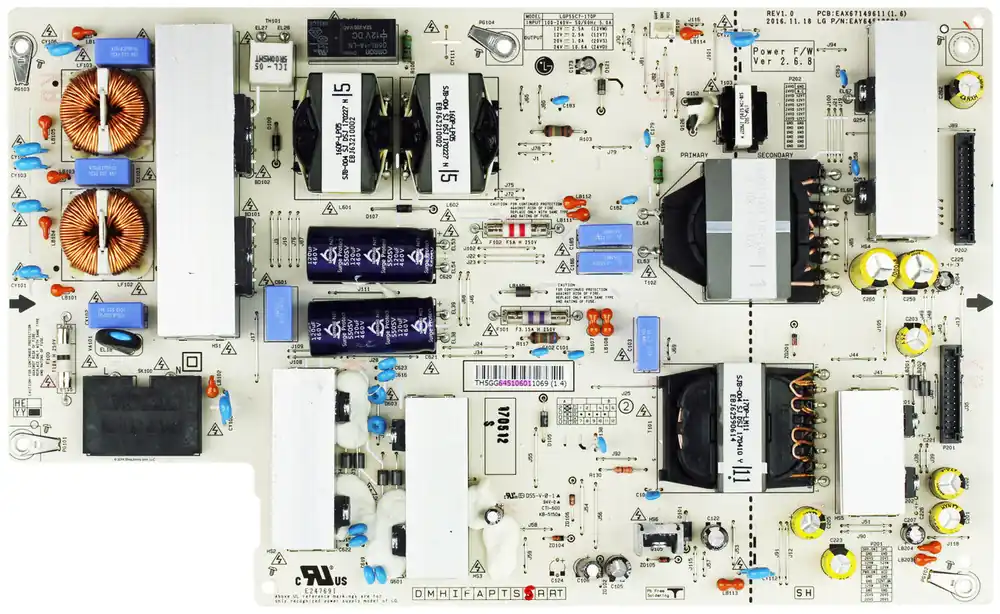 Lg EAY64510601 Power Supply OLED55C7P-U.BUSYLJR