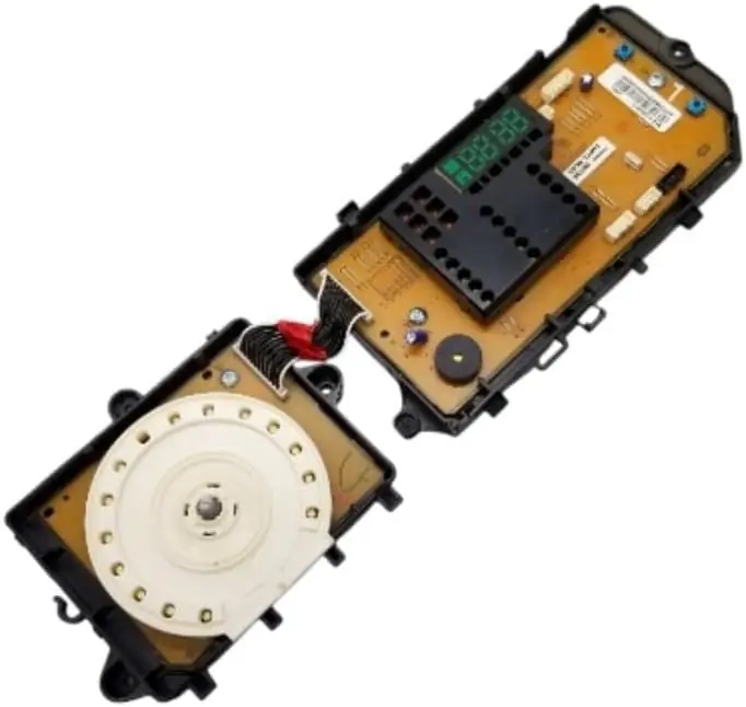 Samsung DC92-01607J Dryer User Interface