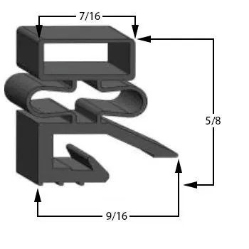 Refrigeration 32-084 Hobart Gasket 24 1/2 x 60 3/4 Replacement MPN