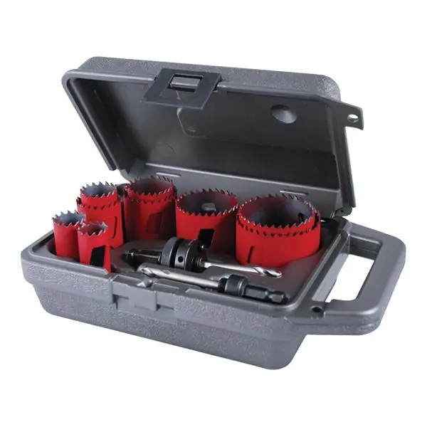 Mk Morse MHSG100 Carbide Grit Maintenance Hole Saw Kit (11 per)