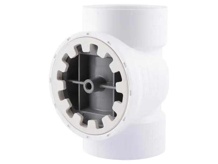 Rwc TRPVC2A Testrite PVC DWV Test/Cleanout Tee With Plug