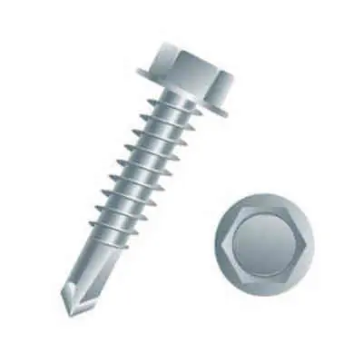 Shook 11222 Jiffy Driltip Screw #8x3/4 inches 100 ct