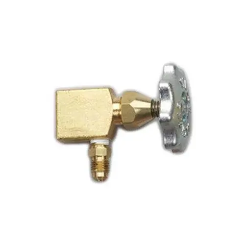 Yellow Jacket 40315 2 Port Valve 1/8 inches NPT Female x 1/4 inches Male Flare (Pack of 8 pcs)