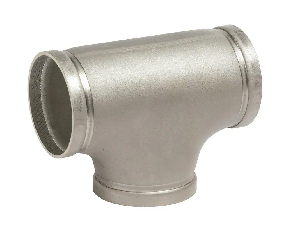 Victaulic F060420X14 No. 420 SS 6 in. Grooved Schedule 10 304L Stainless Steel Tee