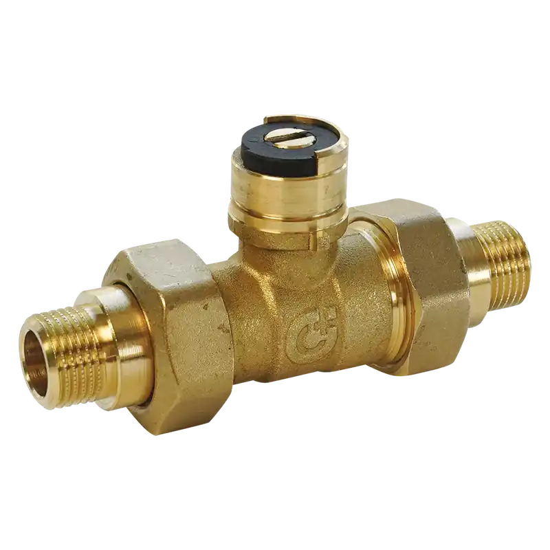 Caleffi 644260A 2-Way Motorized Ball Zone Valve 1 inches NPT 24V 13 Cv