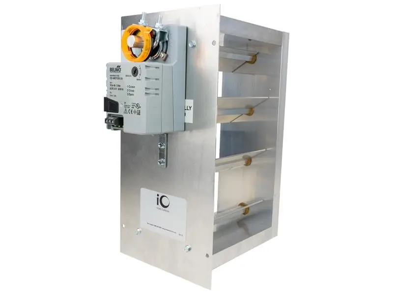 Io Hvac Controls CD-3608 Carrier 36 x 08 Rectangular Zone Damper