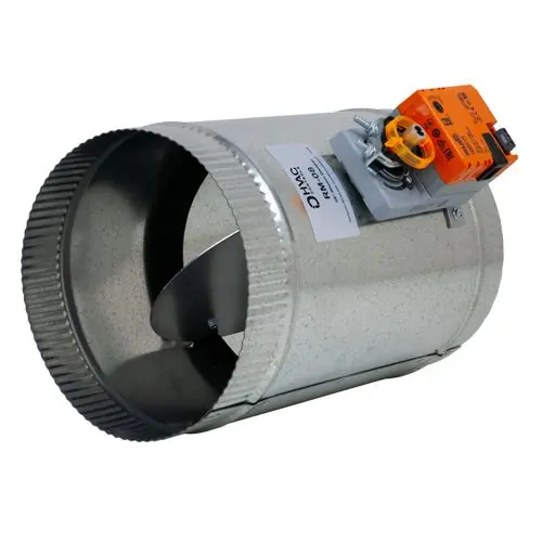 Io Hvac Controls RM-12 Rheem 12 inches Round Zone Damper