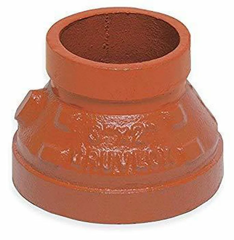 Tyco 5504030S Grinnell G-Fire 4 x 3 in. Grooved Schedule 40 Domestic Painted Cast Iron Concentric Reducer