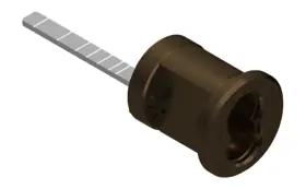 Best Access 12E72-S2-RP-613 6 or 7-Pin Rim Cylinder Housing Less SFIC Core