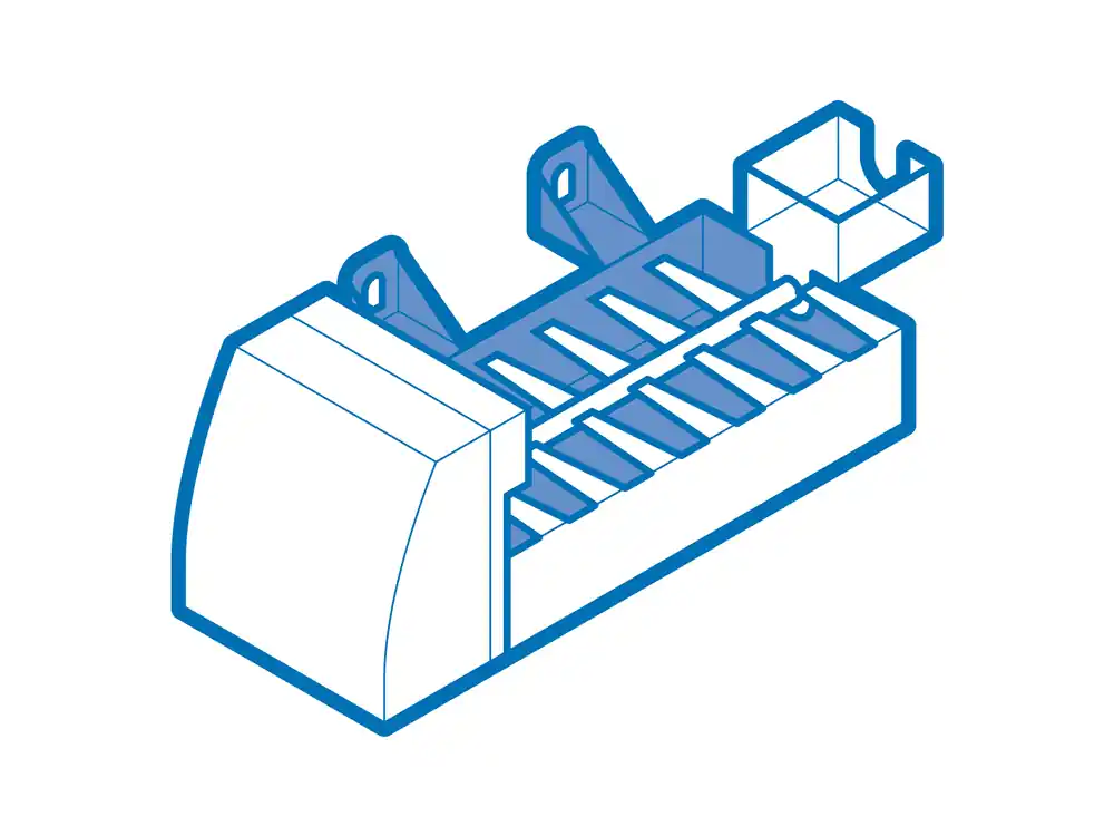Midea 12131000075425 Parts Of Ice Cube Box