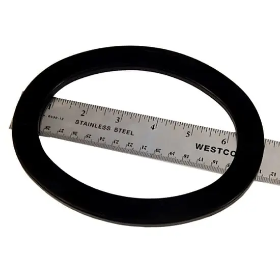 Topog-E T0490-ELL-S0180 Handhole Gasket 4 inches X 5-1/2 inches X 3/4 inches Elliptical