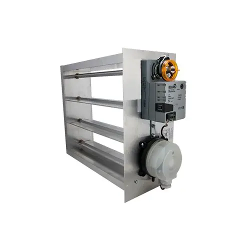 Io Hvac Controls EB-2006 20 x 06 Heavy Duty Motorized Bypass Damper