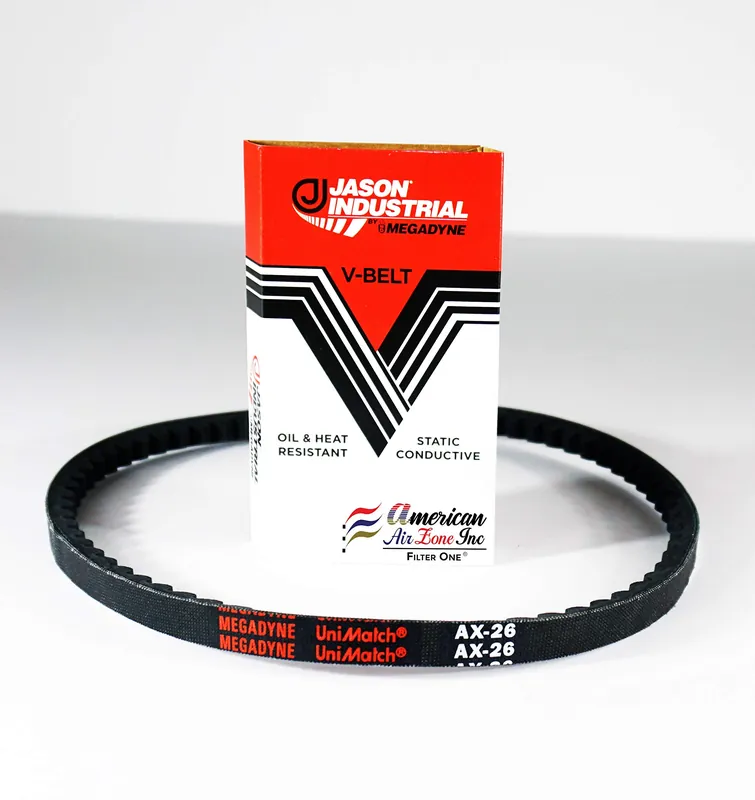 Jason Industrial AX26 Cogged Classical V-Belts 28 in 40 deg